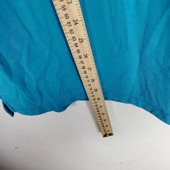 LinkSoul Polo Shirt Mens L Gray Blue Cotton Short Sleeve Telluride Golf Course - Picture 9 of 10